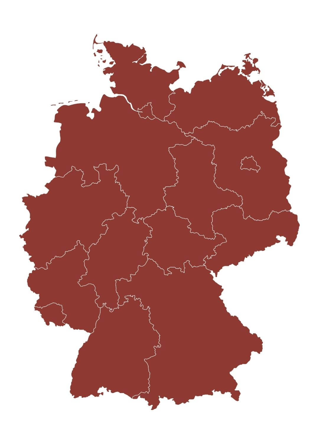 Deutschlandkarte